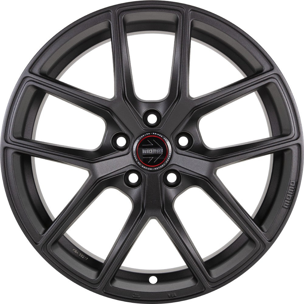 Momo RF01 sandblast black 8x18 ET45 - LK5/112 ML66.6