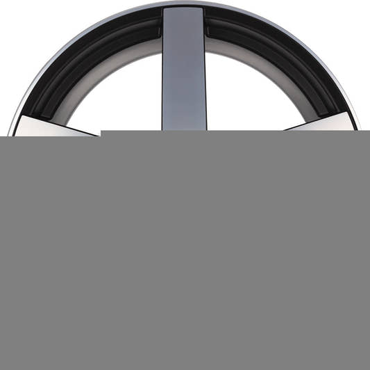 Etabeta Uros black matt full polished Alufelge 8.5x19 Zoll ET45 LK 5x130 ML71.6