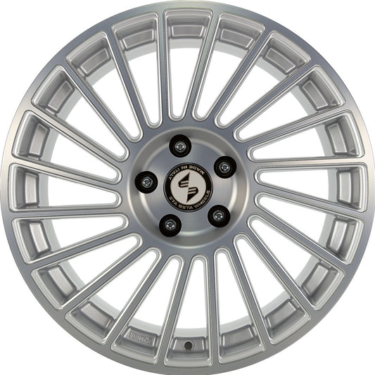 Etabeta Venti-R silver shiny polish 8.5x19 ET35 - LK5/112 ML78.1