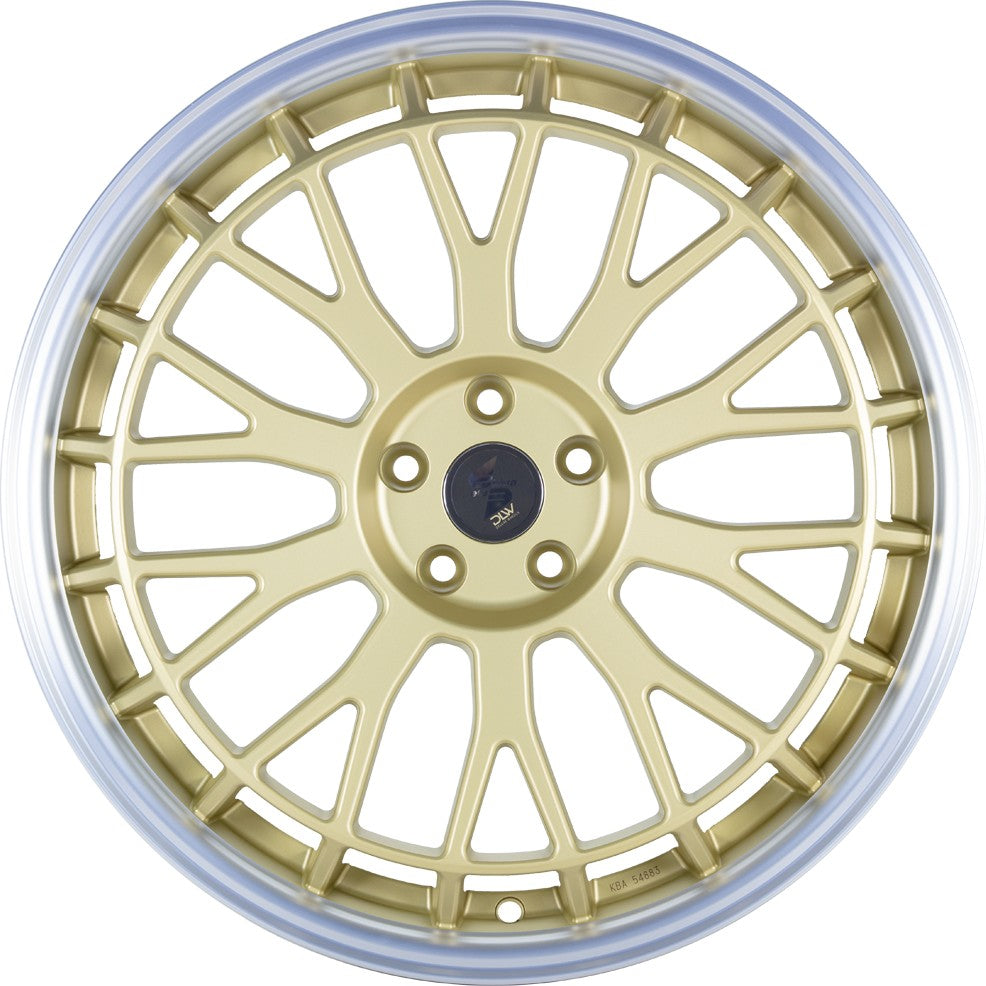 Etabeta Unit gold matt lip polished 9x21 ET40 - LK5/112 ML66.5