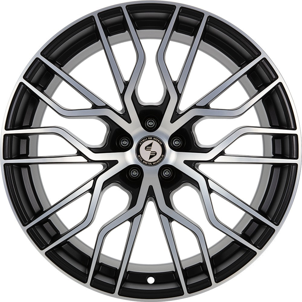 Etabeta Medusa-K black matt polish 9.5x21 ET42 - LK5/112 ML66.5