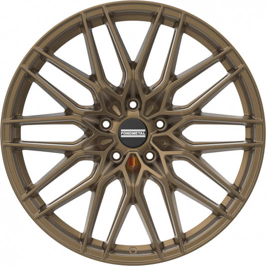 Fondmetal Cratos bronze matt Alufelge 10x22 Zoll ET21 LK 5x112 ML66.5 – Bild 2