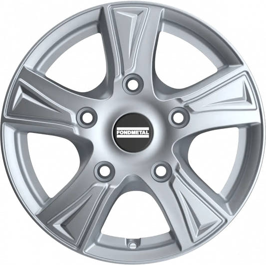 Fondmetal PRO1 glossy silver Alufelge 7x17 Zoll ET45 LK 5x108 ML65.1 – Bild 2