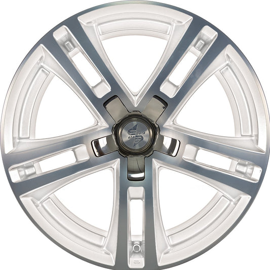 Etabeta Uriel white shiny polished 9x20 ET40 - LK5/130 ML84.1