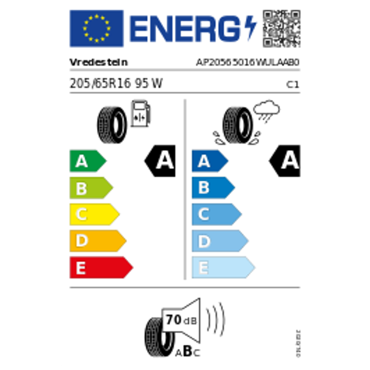 Vredestein Ultrac * 205/65 R16 95W – Bild 3