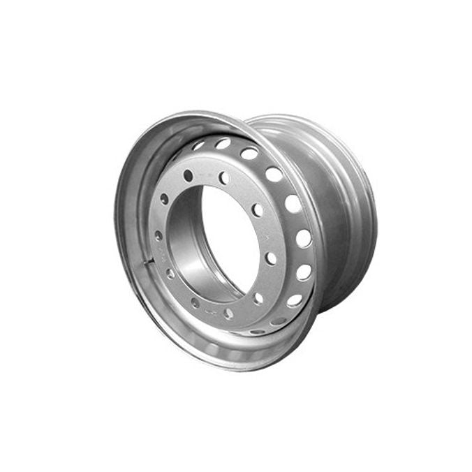 SRW Alufelge 14.00x19.5 Zoll 10/335/281 ET120 A191400 26 Silber Glänzend