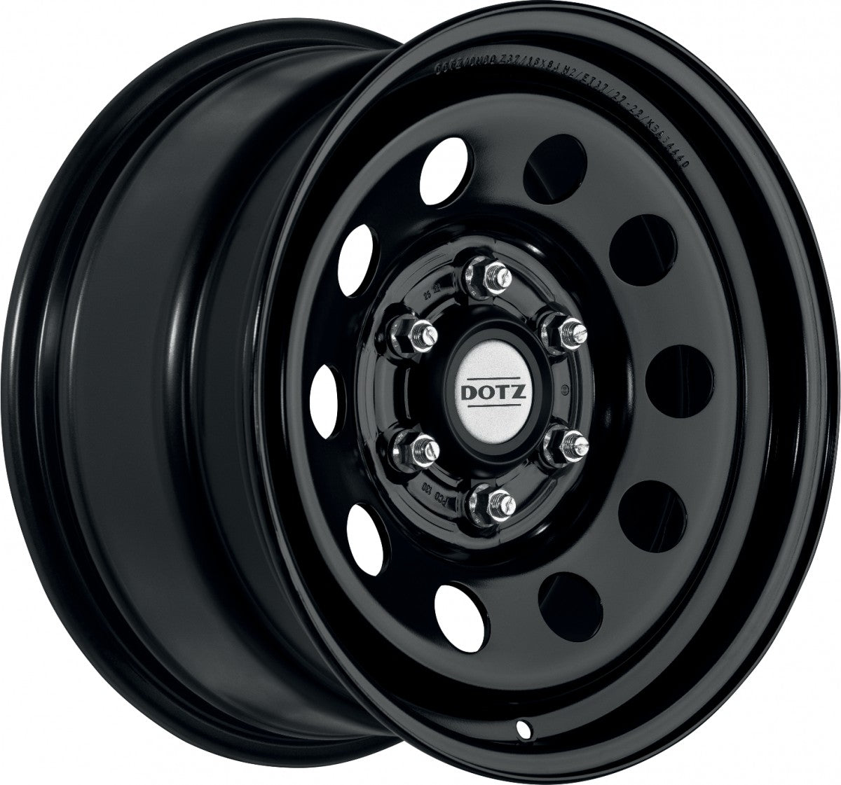Dotz Modular black 8x16 ET37 - LK6/130 ML84