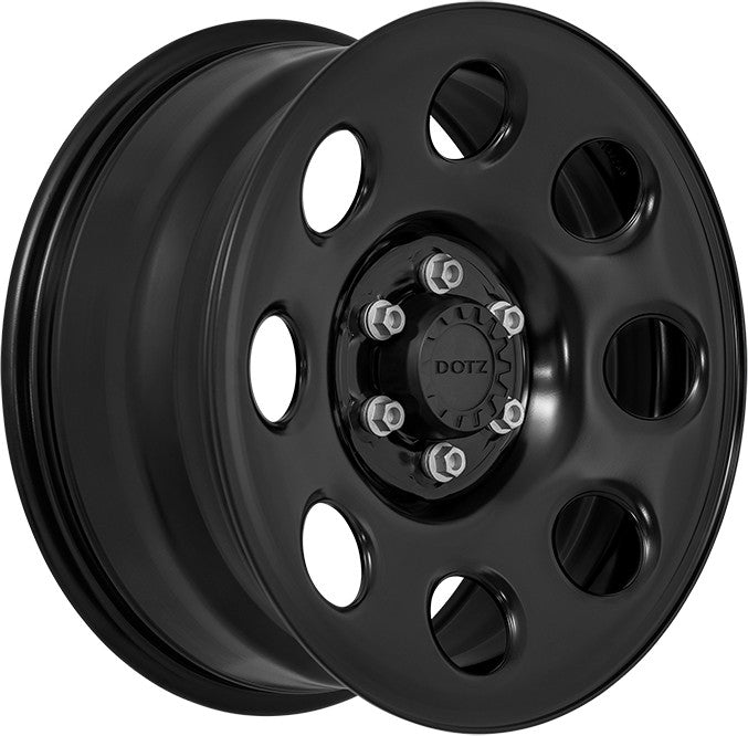 Dotz Outland black 8x18 ET45 - LK6/130 ML84