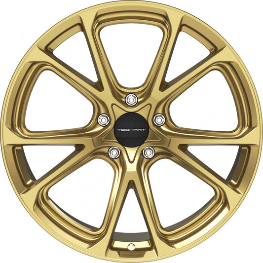 Proline Techart Formula VI marsgold Alufelge 10x22 Zoll ET56 LK 5x130 ML71.5 – Bild 2