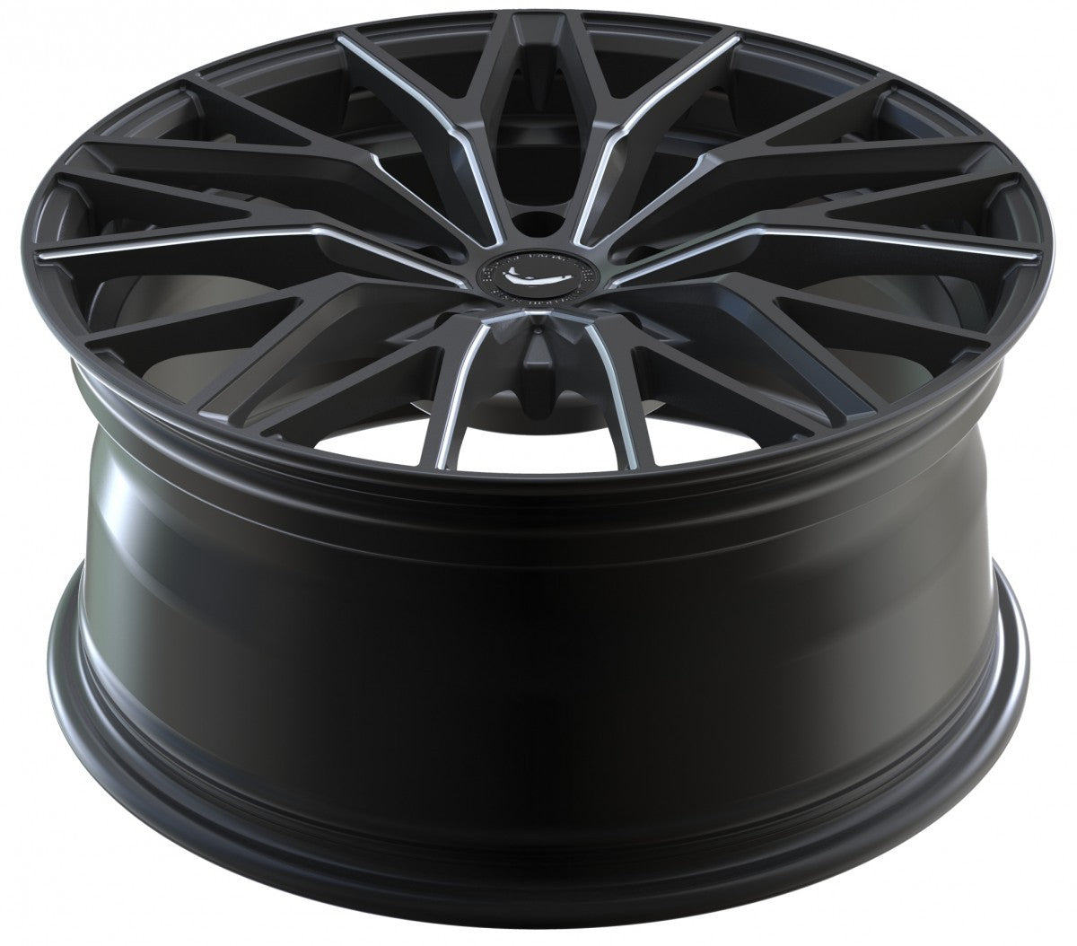 Barracuda Project 3.0 mattblack PureSports gefräst Alufelge 10x20 Zoll ET28 LK 5x112 ML73.1 – Bild 4