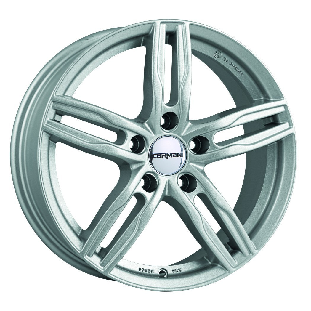 Carmani 14 Paul kristallsilber - DEMO1 Alufelge 7.5x17 Zoll ET45 LK 5x115 ML70.3