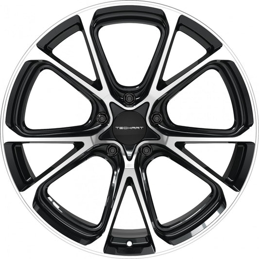 Proline Techart Formula VI black polished Alufelge 11.5x22 Zoll ET59 LK 5x130 ML71.5 – Bild 2