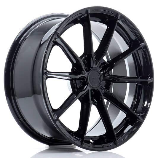 Japan Racing Wheels JR37 gloss black Alufelge 8x17 Zoll ET40 LK 5x112 ML66.6 – Bild 2