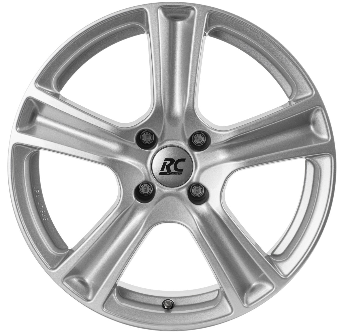Brock / RC RC19 Kristallsilber (KS) Alufelge 6.5x16 Zoll ET41 LK 5x115 ML70.2