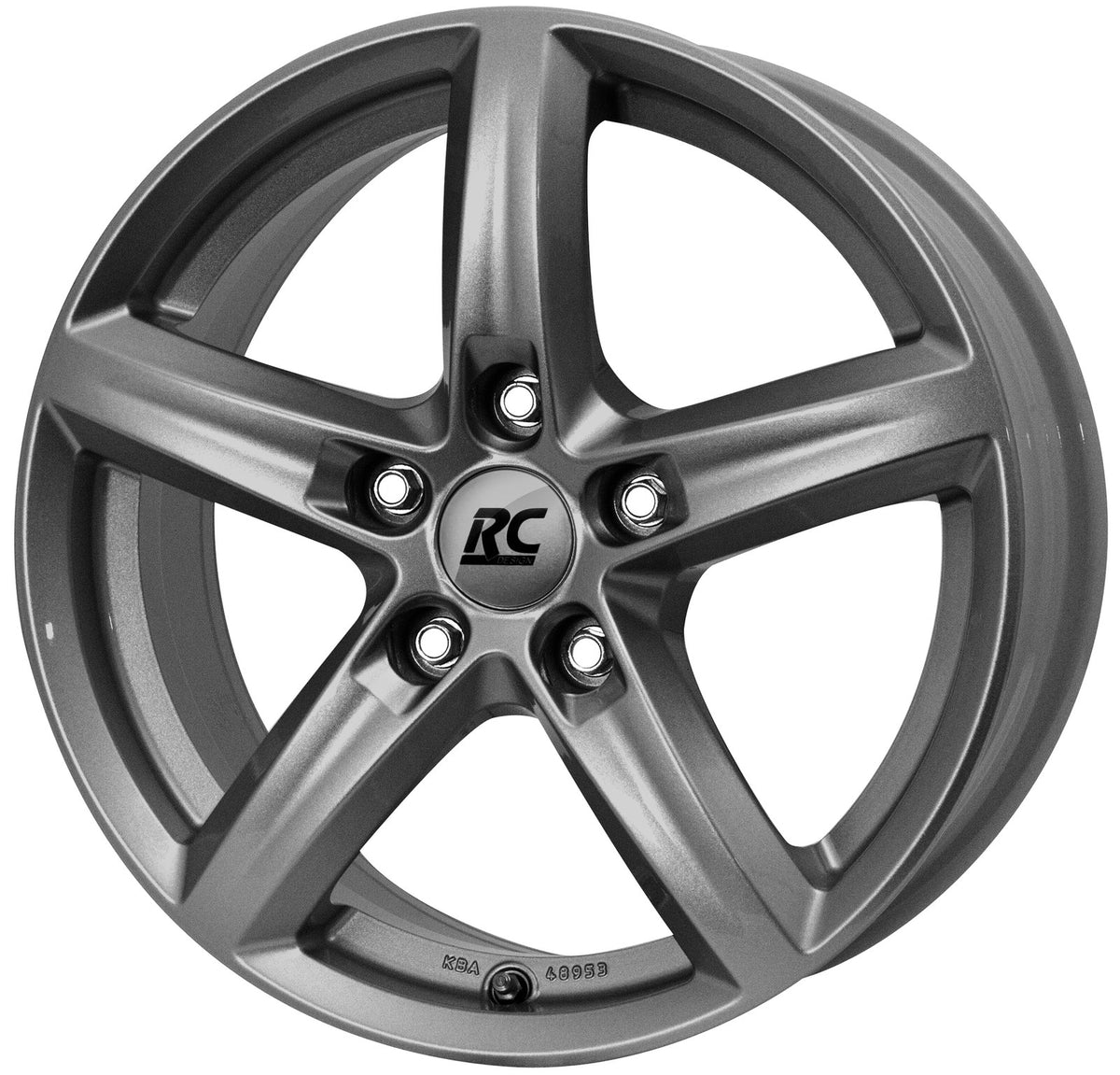 Brock / RC RC24 Titan Metallic (TM) Alufelge 7x16 Zoll ET45 LK 5x114.3 ML72.6 – Bild 2