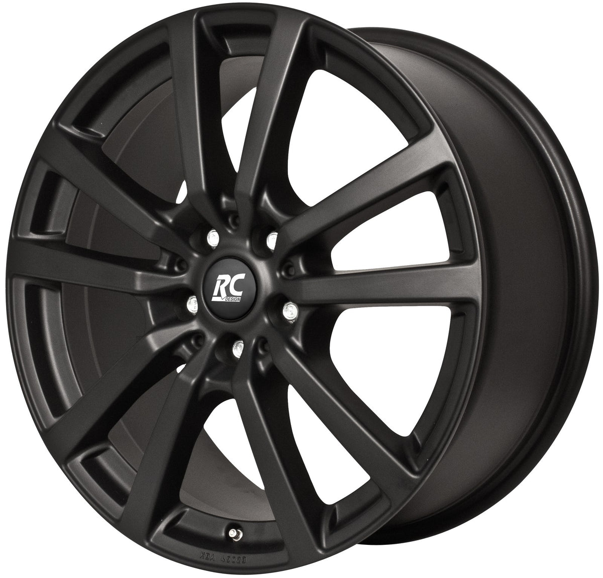 Brock / RC RC25 Schwarz Klar Matt (SKM) Alufelge 8.5x19 Zoll ET38 LK 5x112 ML66.6 – Bild 3
