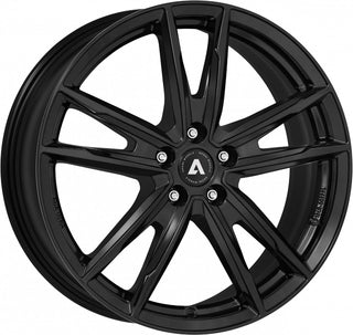 Akoni AK08 black Alufelge 7x17 Zoll ET47 LK 5x112 ML66.6
