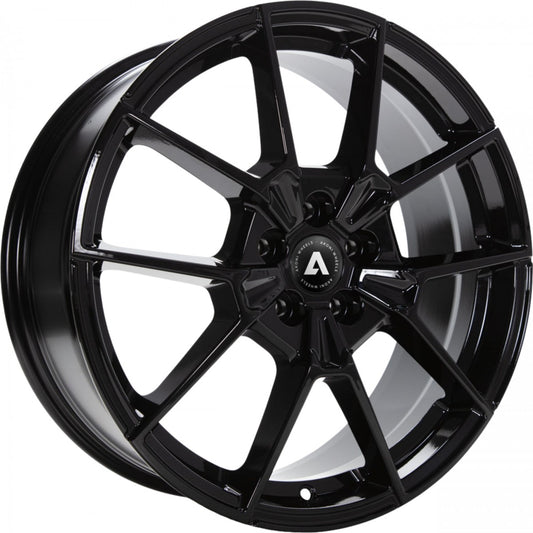 Akoni AK07 black Alufelge 7.5x17 Zoll ET30 LK 5x112 ML66.6
