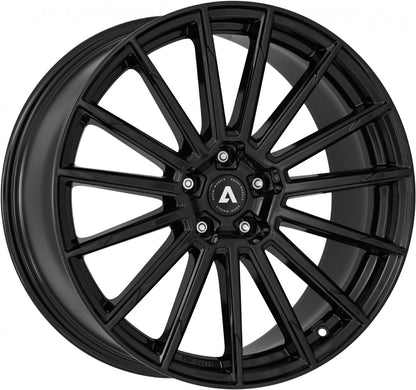 Akoni AK02 black Alufelge 8.5x20 Zoll ET35 LK 5x112 ML70.1