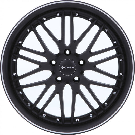 Emotion Wheels Wasabi black matt 8.5x20 ET40 - LK5/120 ML72.6