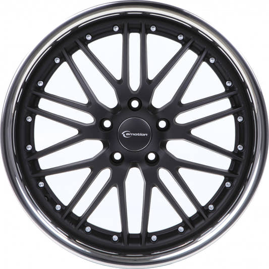Emotion Wheels Wasabi black matt inox 9.5x19 ET15 - LK5/120 ML74.1