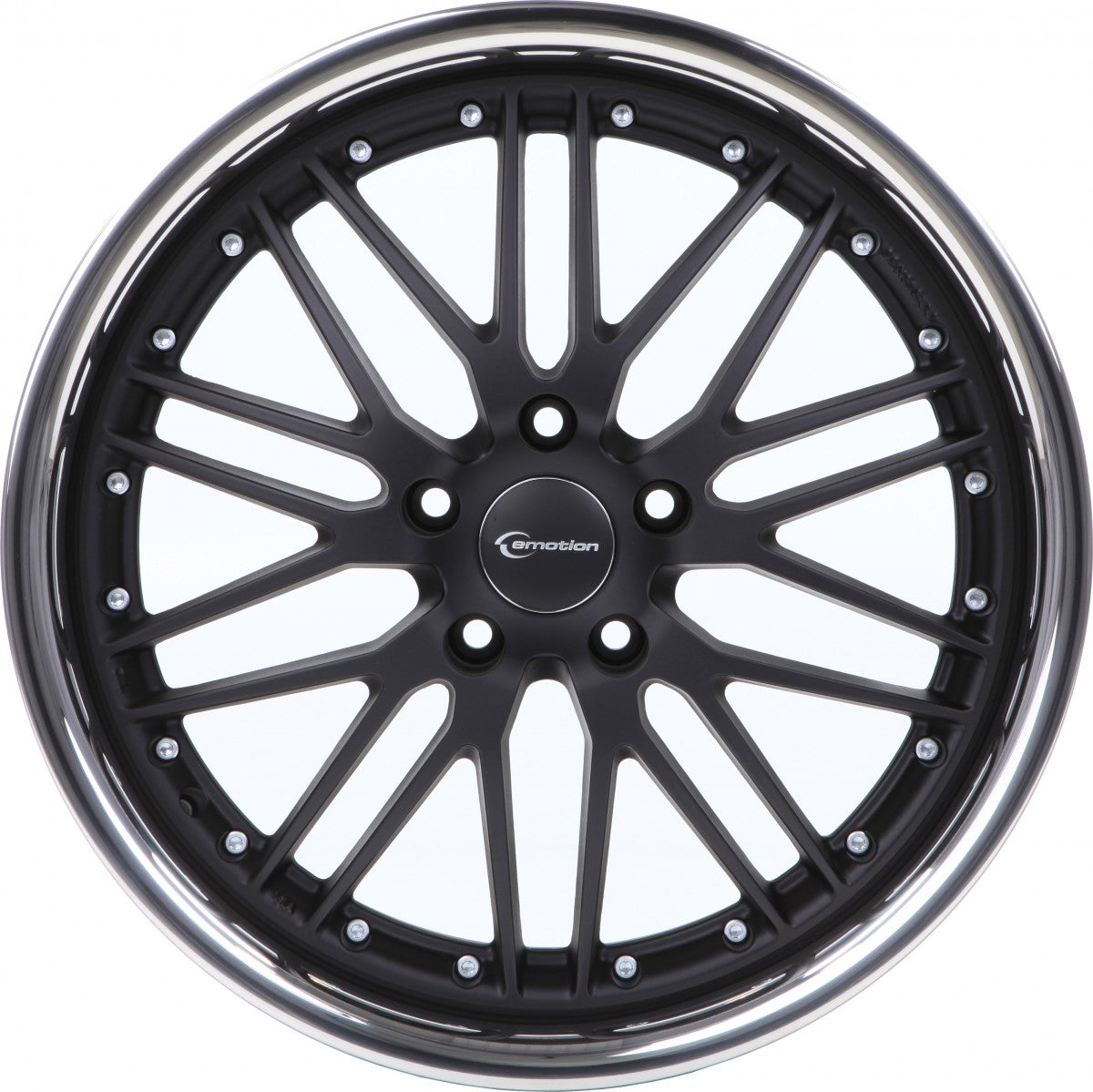 Emotion Wheels Wasabi black matt inox 9.5x19 ET15 - LK5/120 ML74.1