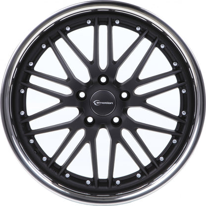 Emotion Wheels Wasabi black matt inox 9.5x19 ET15 - LK5/120 ML74.1