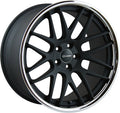 Emotion Wheels Concave black matt inox Alufelge 8.5x19 Zoll ET45 LK 5x130 ML71.6