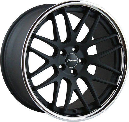 Emotion Wheels Concave black matt inox 9.5x19 ET35 - LK5/120 ML72.6