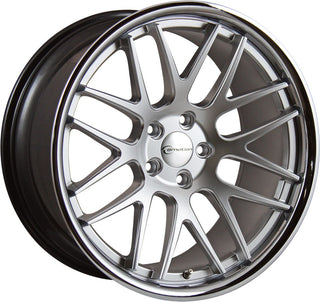 Emotion Wheels Concave hyper silver inox Alufelge 9.5x19 Zoll ET15 LK 5x120 ML74.1