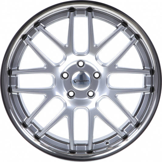 Emotion Wheels Concave hyper silver inox 9.5x19 ET15 - LK5/120 ML74.1