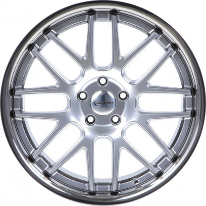 Emotion Wheels Concave hyper silver inox 8.5x20 ET45 - LK5/114.3 ML72.6