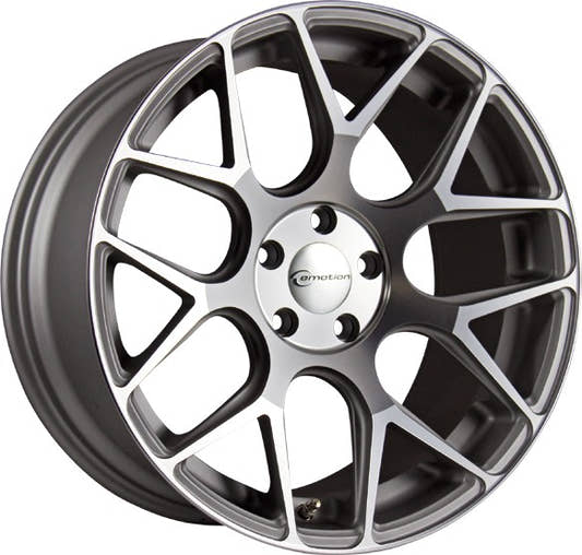 Emotion Wheels Mash silver matt 9.5x19 ET35 - LK5/120 ML72.6