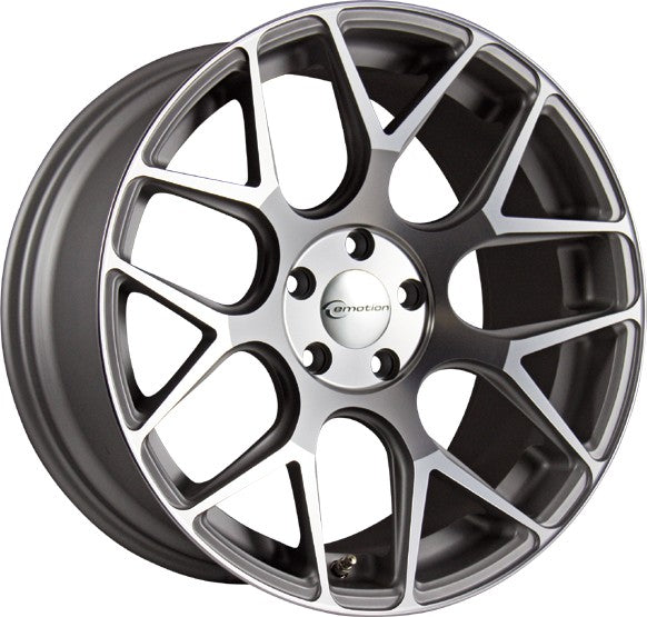 Emotion Wheels Mash silver matt 8.5x20 ET40 - LK5/114 ML72.6