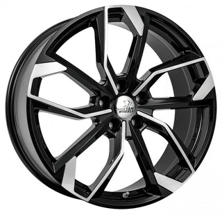 Cheetah Wheels CV.05 black polished Alufelge 8x19 Zoll ET42 LK 5x108 ML65.1