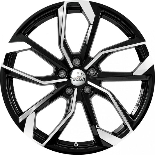 Cheetah Wheels CV.05 black polished 8x19 ET49 - LK5/112 ML66.6