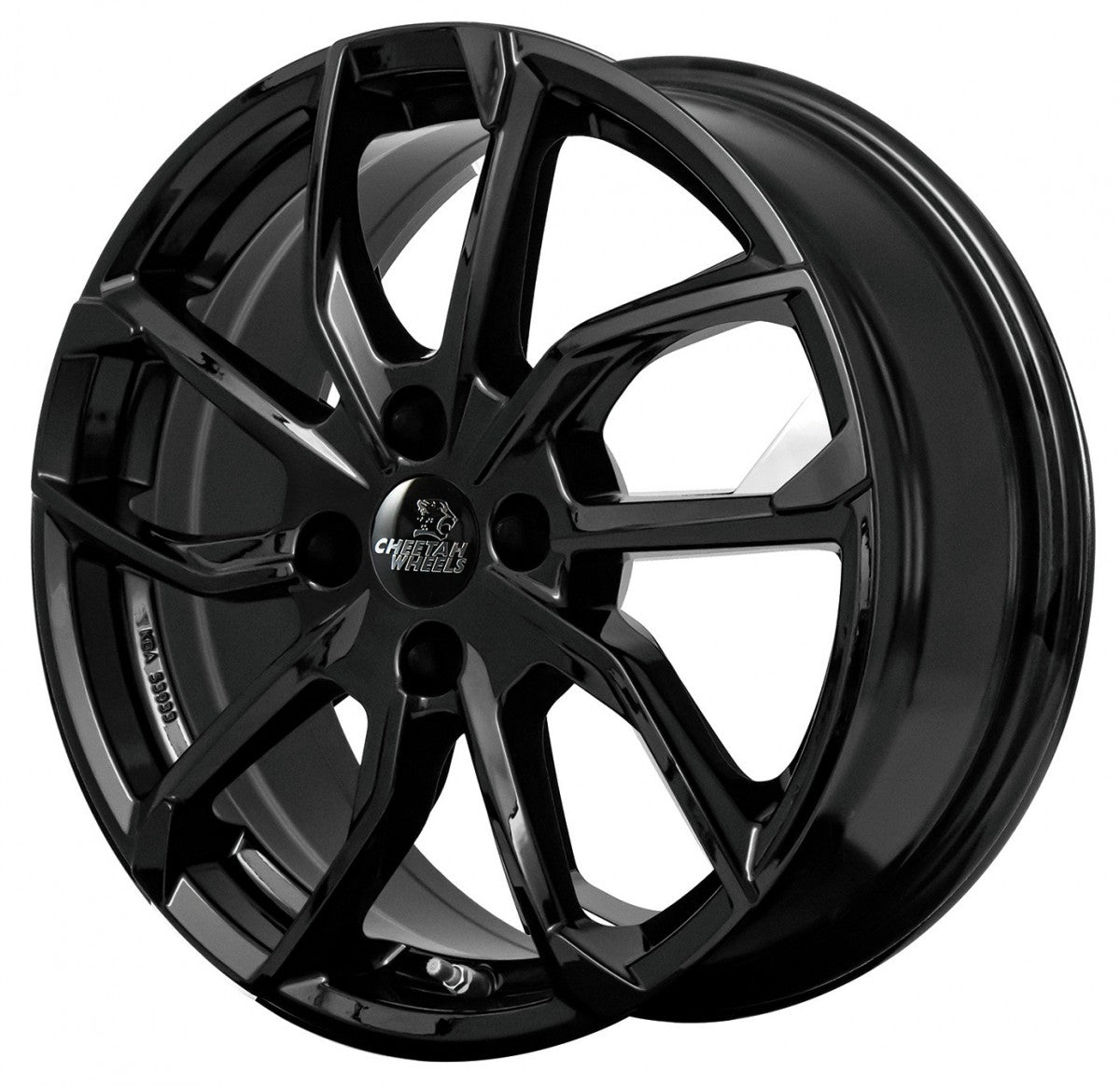 Cheetah Wheels CV.05 black shiny 8.5x20 ET38 - LK5/112 ML57.1