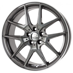 Cheetah Wheels CV.06 shiny grey polished Alufelge 8.5x19 Zoll ET38 LK 5x112 ML70.4