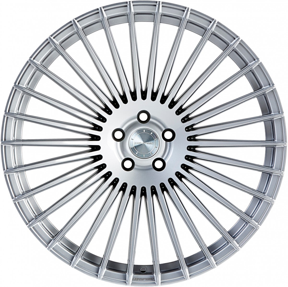 Corspeed Atmos silver Alufelge 11.5x22 Zoll ET35 LK 5x112 ML73.1 – Bild 2