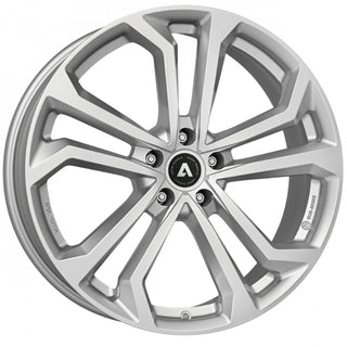 Akoni AK04 silver Alufelge 7.5x17 Zoll ET45 LK 5x114.3 ML64.1
