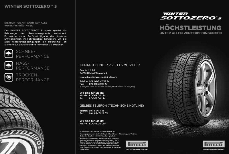 Pirelli Winter Sottozero 3 (L) FSL XL 3PMSF DOT21 245/35 R19 93W DOT DOT21 – Bild 3