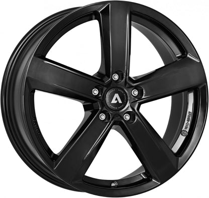 Akoni AK05 black Alufelge 7x17 Zoll ET53 LK 5x114.3 ML67.1