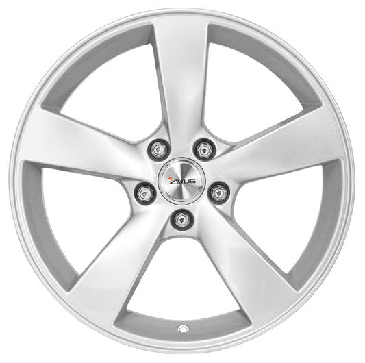 Avus Racing AF10 hyper silver 10x21 ET50 - LK5/112 ML66.5