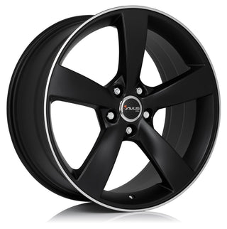 Avus Racing AF10 matt black polished Alufelge 10x21 Zoll ET37 LK 5x120 ML74.1