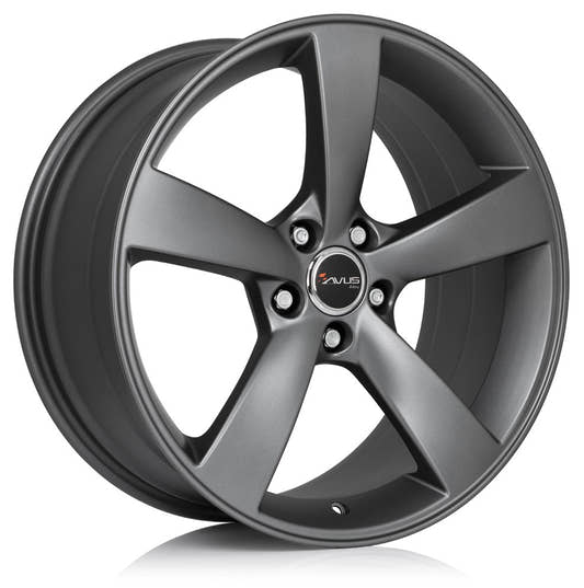 Avus Racing AF10 matt anthracite 9x20 ET45 - LK5/120 ML65.1