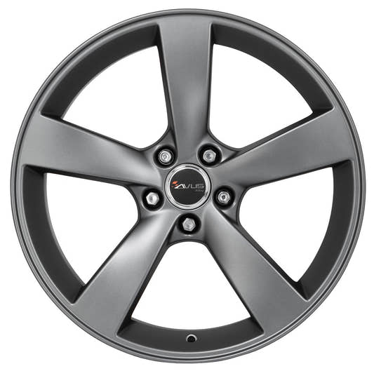 Avus Racing AF10 matt anthracite 9x20 ET45 - LK5/120 ML65.1