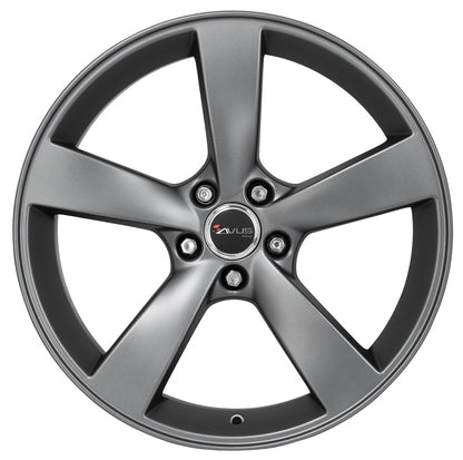 Avus Racing AF10 matt anthracite 9x20 ET45 - LK5/120 ML65.1