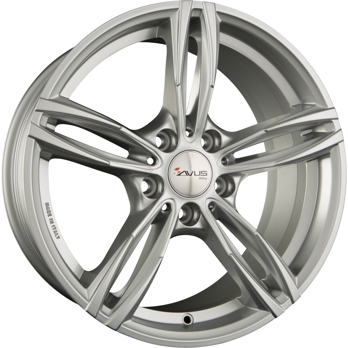 Avus Racing AC-MB3 hyper silver Alufelge 8x18 Zoll ET30 LK 5x120 ML72.6 – Bild 4