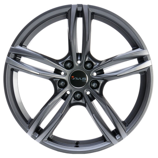 Avus Racing AC-MB3 anthracite polished 9.5x19 ET37 - LK5/120 ML72.6