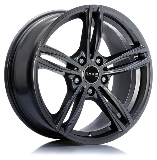 Avus Racing AC-MB3 anthracite 9.5x19 ET37 - LK5/120 ML72.6